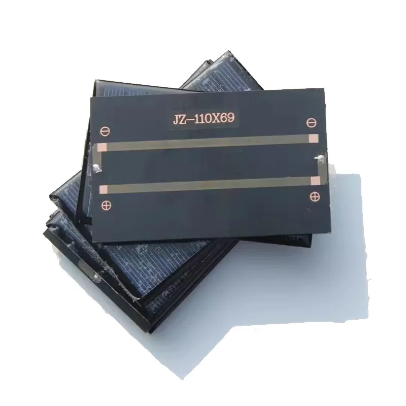 BUHESHUI 1.2W Portable Small Solar Cells 5V 240MA Custom DIY Your Own Solar Panel Products Garden Light Drone Mono Solar Panel image 3