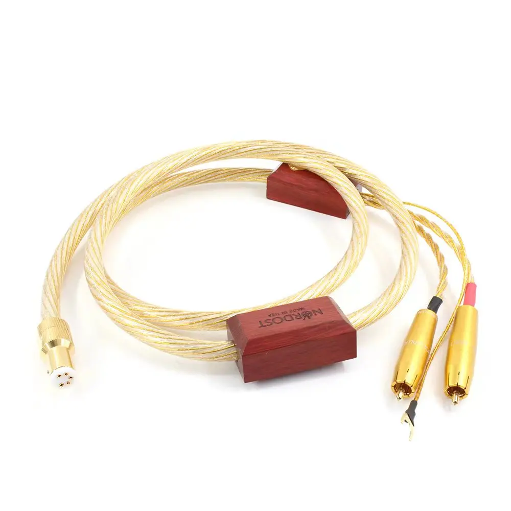 

Nordost ODIN GOLD TONEARM CABLE PHONO RCA Male Cable Viny HIFI