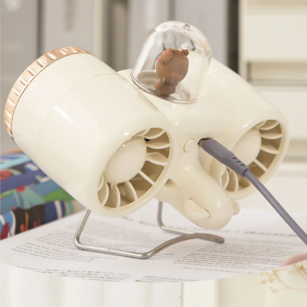 Double Blade Propeller Guard Spray Fan 1200mAh