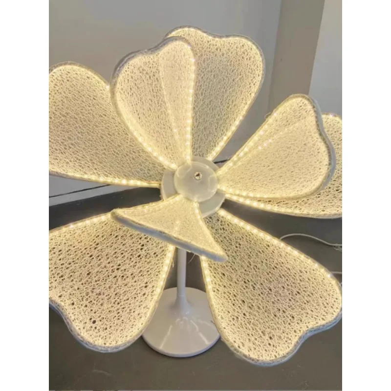 Peony flower luminous street light wedding props lace wrought iron stage scene decoration fabric art beauty Chen back q.