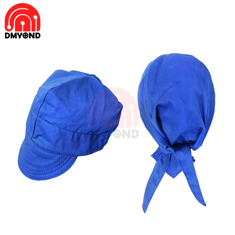 Pure Cotton Welding Cap Anti-splash High-quality Flame Retardant Welding Protective Cap Dustproof Labor Protection Welding Cap