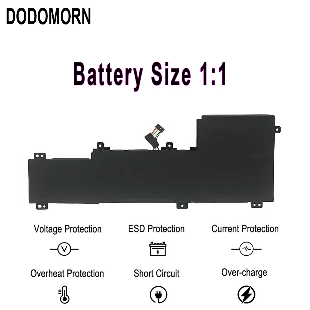 DODOMORN New L20M4PE1 L20C4PE1 L20L4PE1 SB11B66553 Battery For Lenovo IdeaPad 5 Pro-16ACH6 Pro-16IHU6 Creator 5-16ACH6 Series