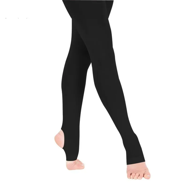 2 paare/paket Mädchen tanzen enge ultra weiche Pro Ballett Fuß Leggings Samt Strumpf Kinder Cabrio Strumpfhosen Studenten