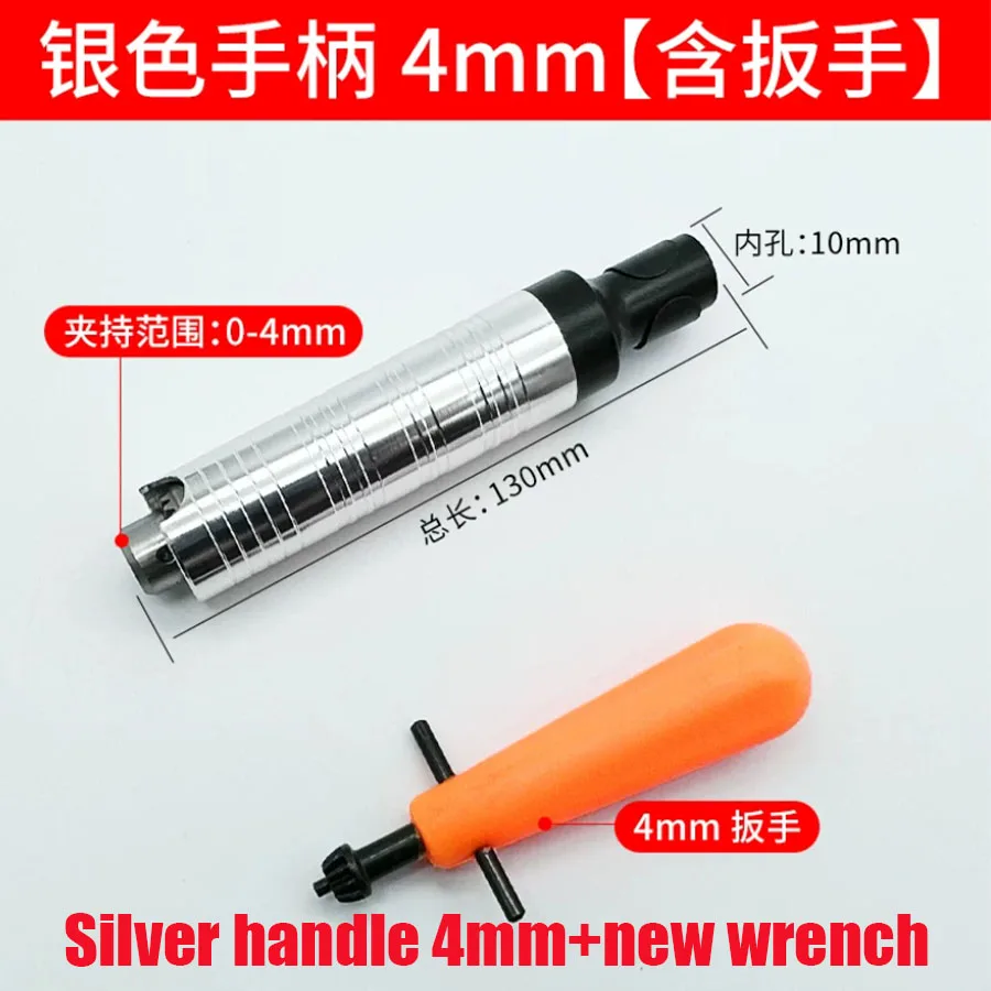 New universal handle for hanging grinding, electric grinding, and table grinding, silver gold handle!