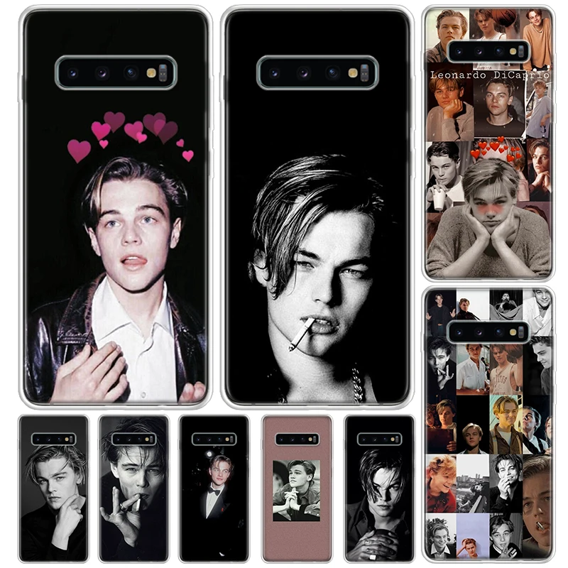 Leonardo Dicaprio Young Cover For Samsung Galaxy M12 M21 M30S M31 M32 Phone Case M51 M52 Note 20 Ultra 10 Plus 9 8 J4 J6 + J8 M1