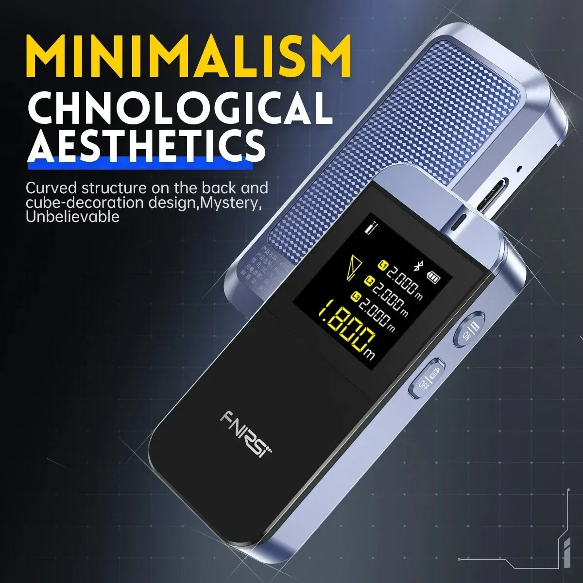 FNIRSI-IR40 Smart Laser Rangefinder 40M Laser Tape Measure Digital Distance Meter Metro Laser Digital Accurate APP To Draw