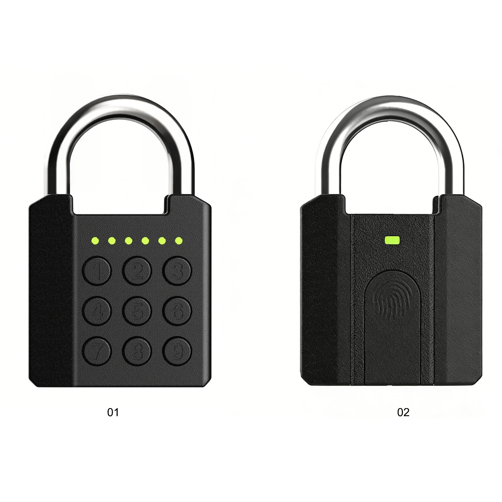 Smart Password Lock with 2 Key Electronic Anti-Theft Lock IP65 Waterproof Entry Door Lock for Home Realtor Office Home Warehouse