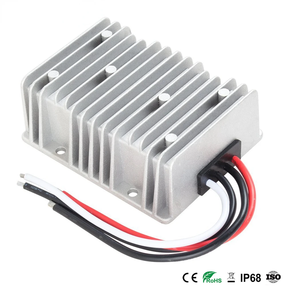 

Boost-Buck Converter 9-36V 24V to 28V 20A 8A DC DC Charger used for 24V Dual-battery System ,Lead-acid Battery