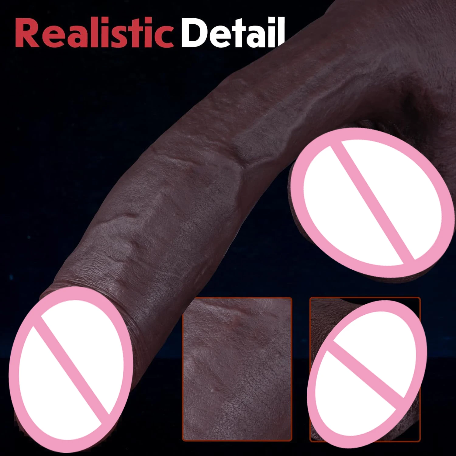 9 Inch Realistic Big Thick Dildo Adult Sex Toy Lifelike Soft Silicone Strong Suction Cup Anal Dildo Male Penis Toys for Women