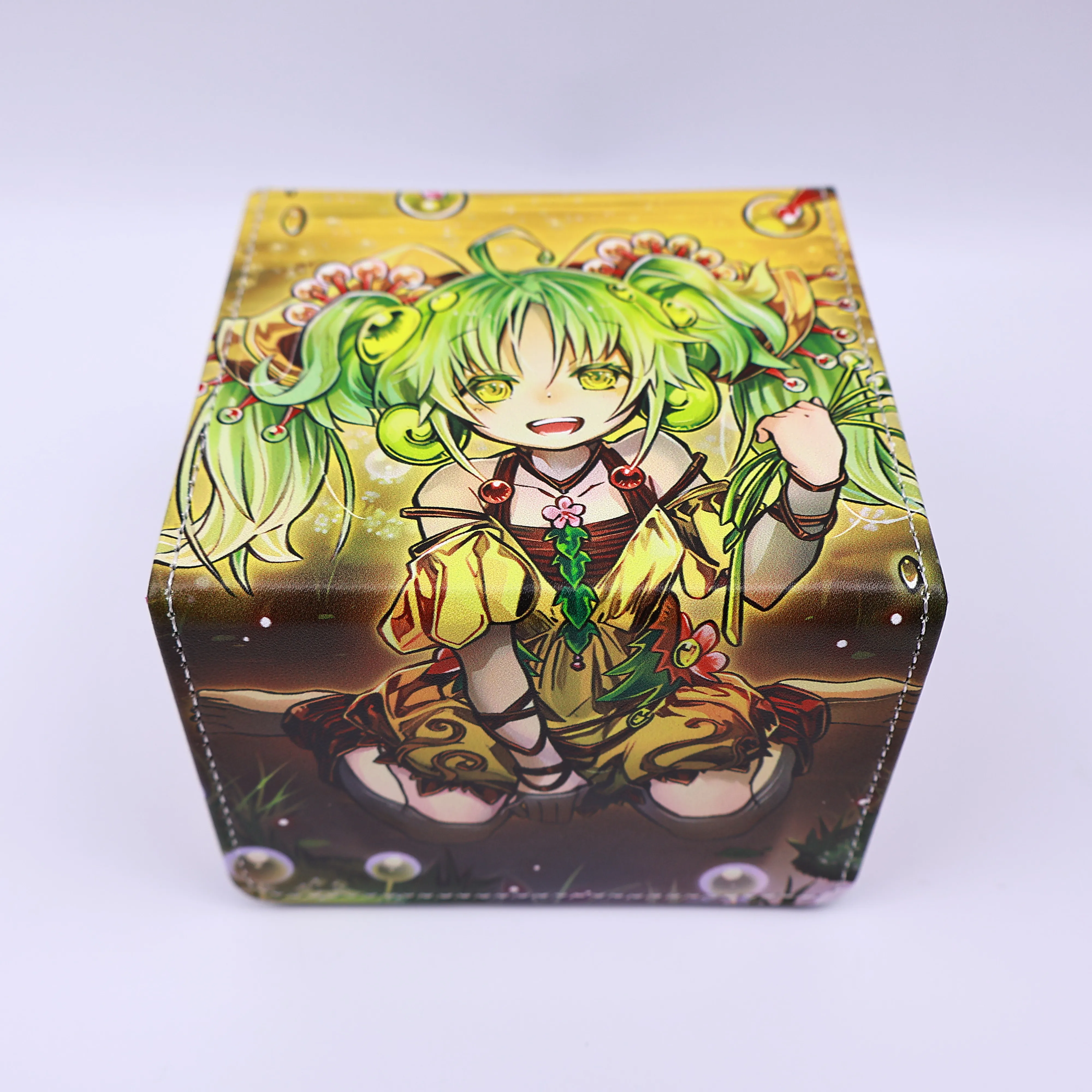 

Yugioh Traptrix Sera Deck Box Yu-Gi-Oh! Торговые карты TCG OCG PTCG стандартная коробка для хранения из искусственной кожи 100 +