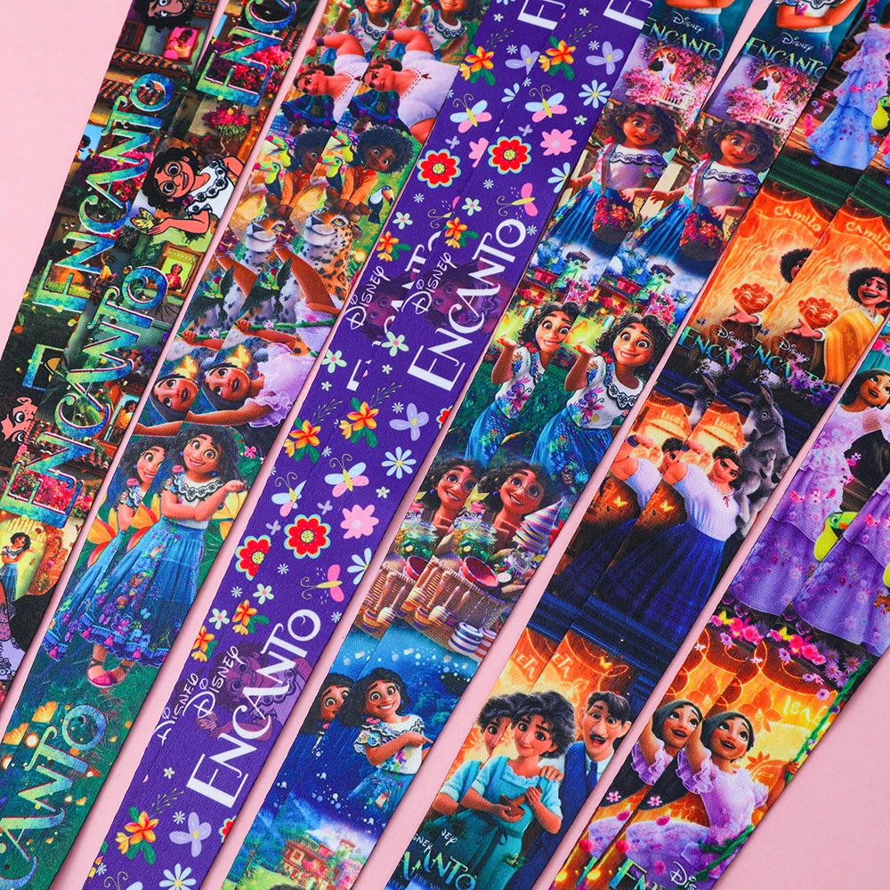 かわいいエンカント ストラップ - ヴィンテージスタイルのカラフルなデザイン - 耐久性のあるポリエステル製の旅行の必需品 |   楽しいデザイン |   バックル接続