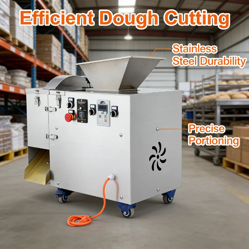 

Multifunctional Commercial Family High Efficiency Dough Divider Machine for Pizza Ball Maker and Bread Cutting Molding
