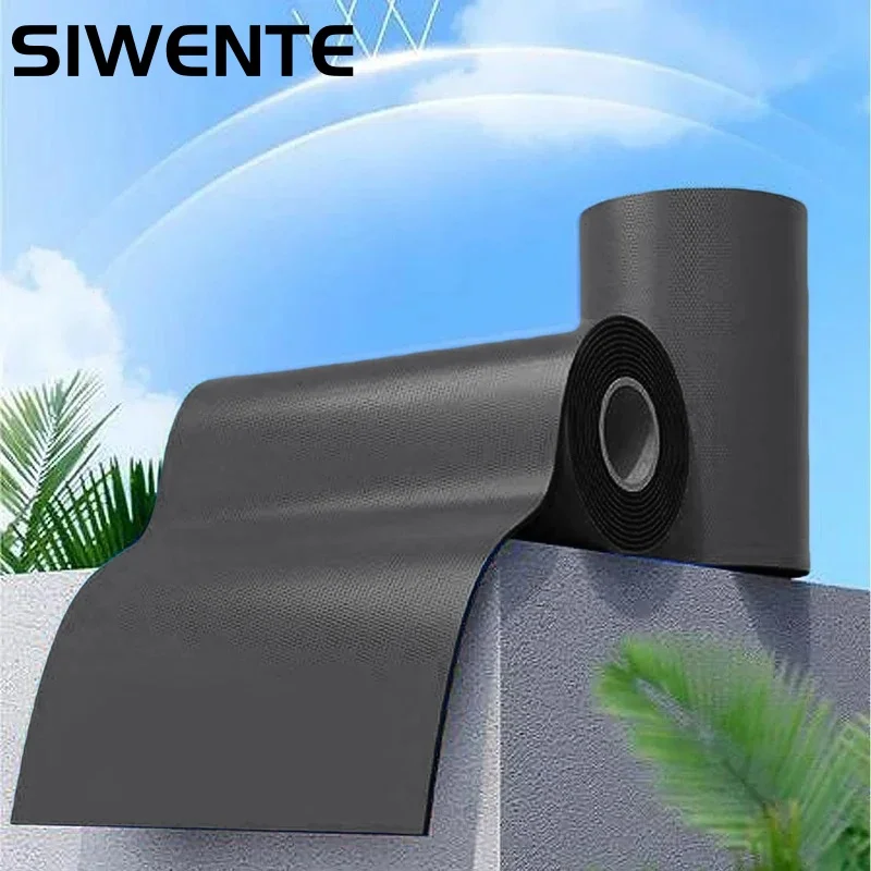 Waterproof Tape Roof Repair Tape PE Anti-aging Material Self Adhesive Sealing Tape Fix Hole Cracks Paste and Lay in A Large Area