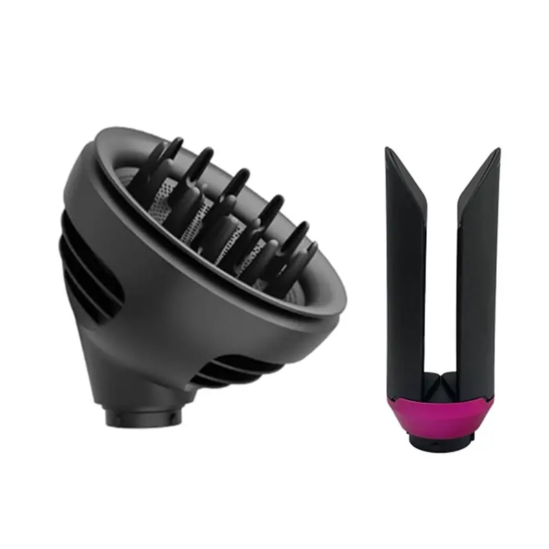 

A65Z For Dyson Airwrap HS01 HS05 HS08 Hair Straightener/Curling Hair Nozzle For Faster, Defined Wavy And Curly Hair B