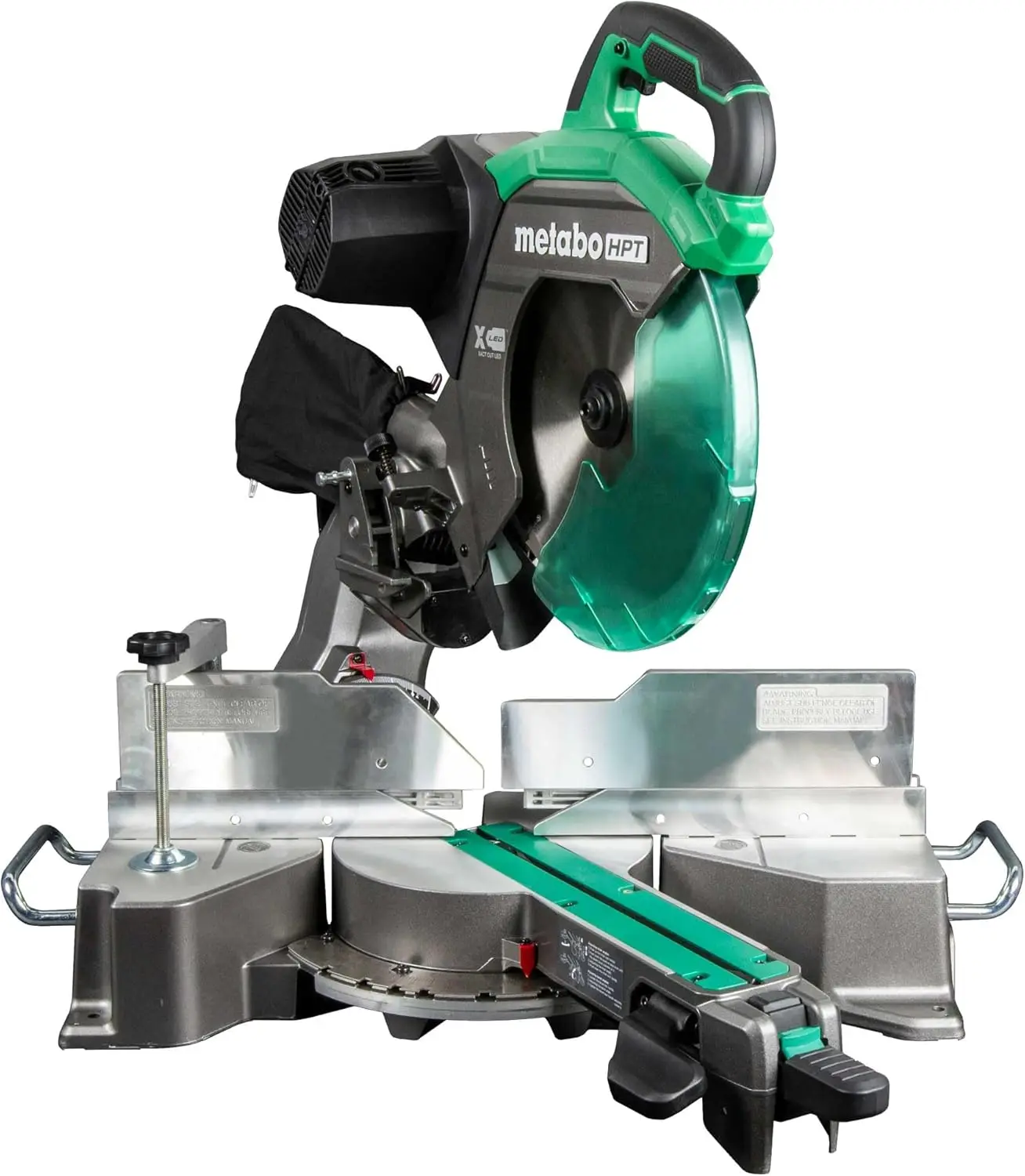 

Metabo HPT 12-Inch Sliding Miter Saw, Dual Bevel, Xact Cut Shadow Line, 5-Year Warranty, C12RSH3