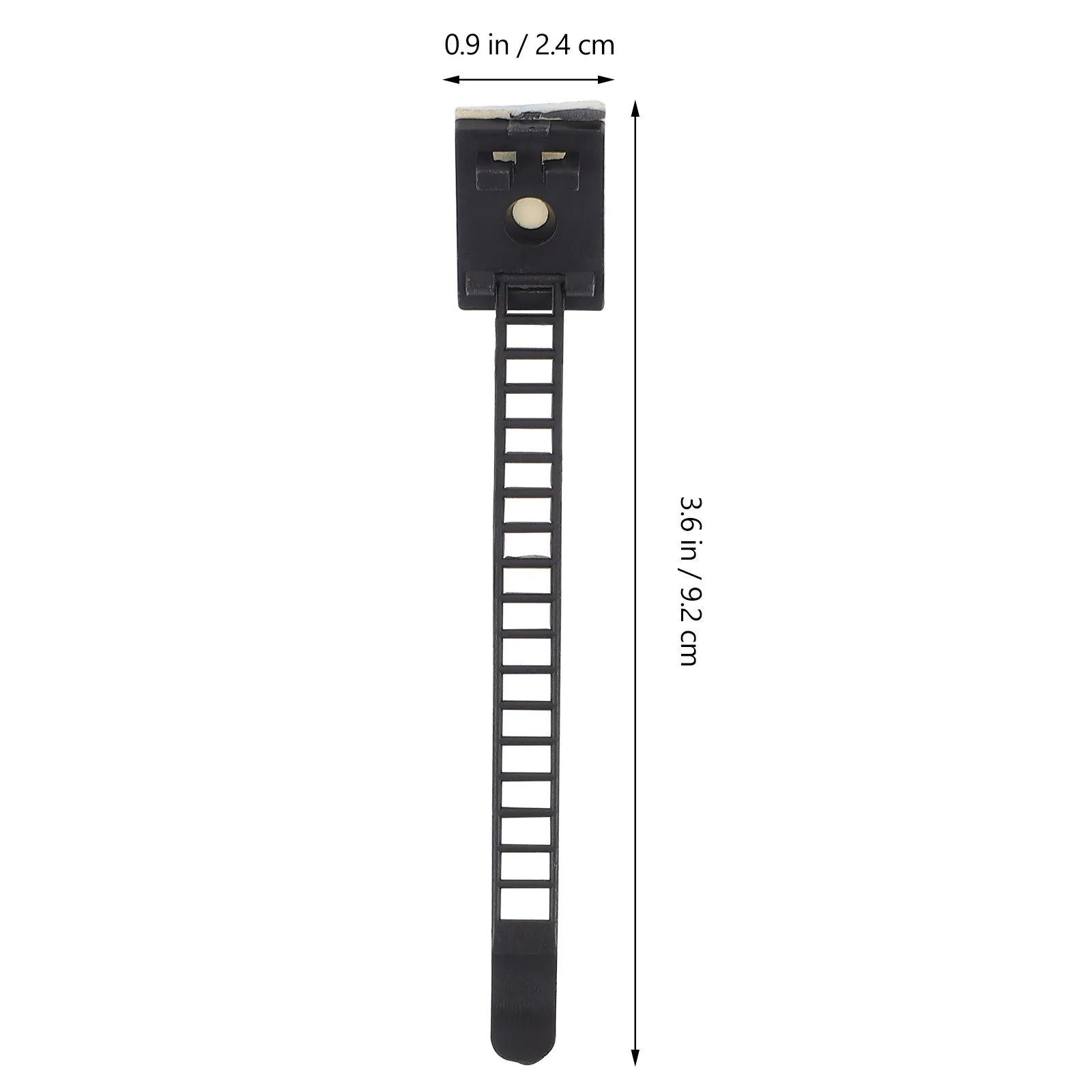 50Pcs Wire Cord Holder Self Adhesive Cable Straps Adjustable Clips for Home Office Car Cable Management Wire Cord Clips