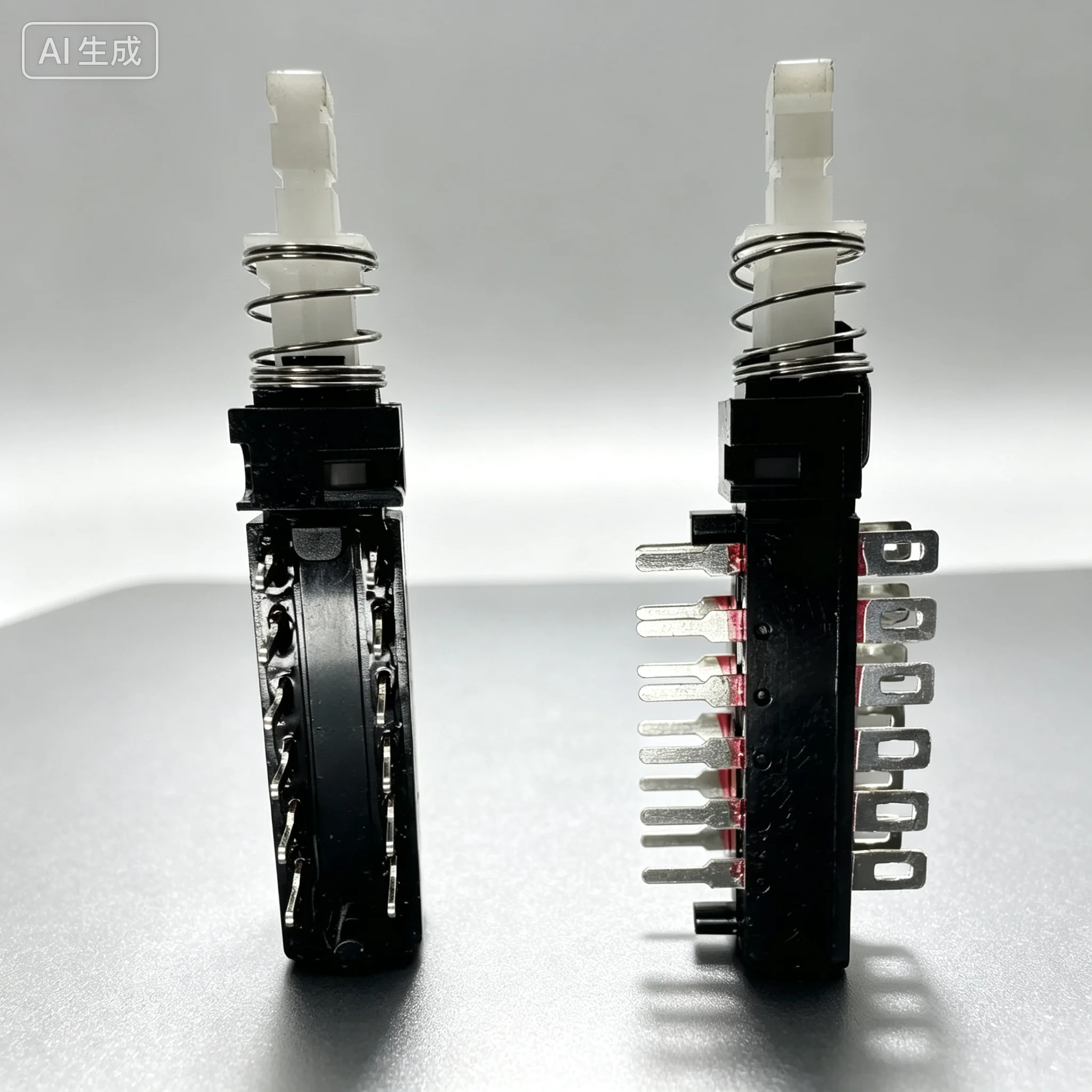 for 2*6 12Pin Self-locking Power Push Button Switch for Audio Mixer Amplifier  30pcs
