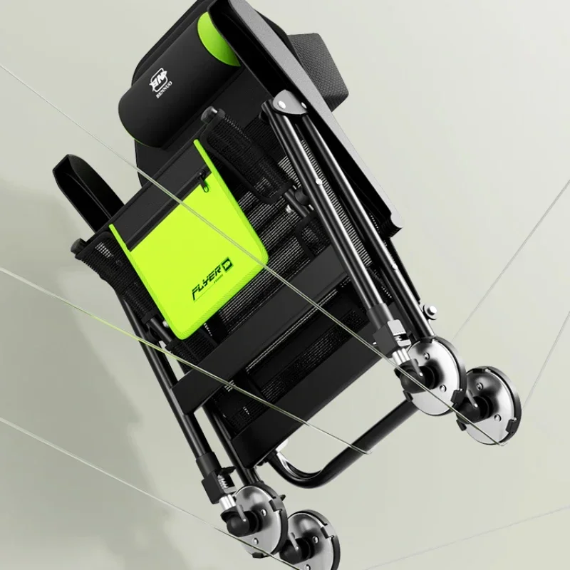 All Terrain Multifunctional Outdoors Fishing Chair Lying Down Fishing Chair  Foldable and Portable Small European Style