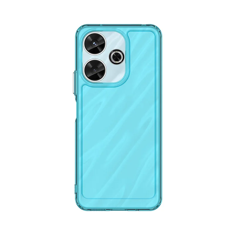 Acrylic Case For Xiaomi Poco M6 4G Anti-Fall Shockproof Fashion Space shell TPU Cover For Poco M6 4G