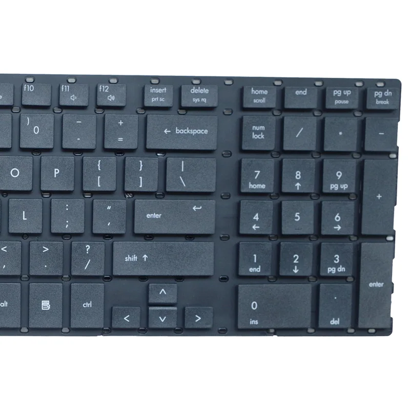 NEW English keyboard For HP Probook 4510 4710 4710S 4750S 4510S 4515S US layout laptop keyboard black notebook replace