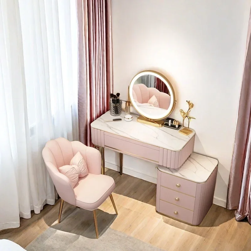 

Minimalist Furniture Dressing Rooms Hotel Makeup Chair Vanity Desk Bedroom Items Home Organizer Woman Table Set Salon Modern