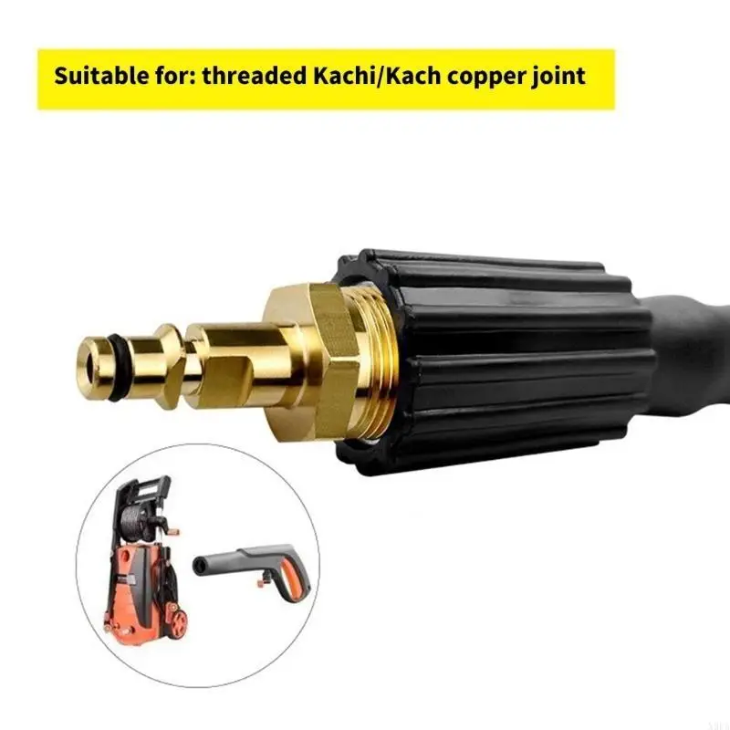 X9FA Pressure Washer Quickly Fittings Adapter for Home Commercial Use