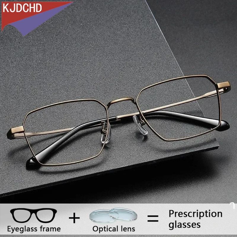 Square Titanium Bifocal Progressive 1.74 Eyeglasses Men Optical Photochromic Multifocal Glasses Doctor with Prescription Eyewear