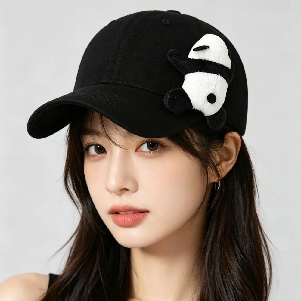 Fashion Adjustable Baseball Hat Breathable Animal Sun Hat 3d Panda Duck Tongue Cap Women