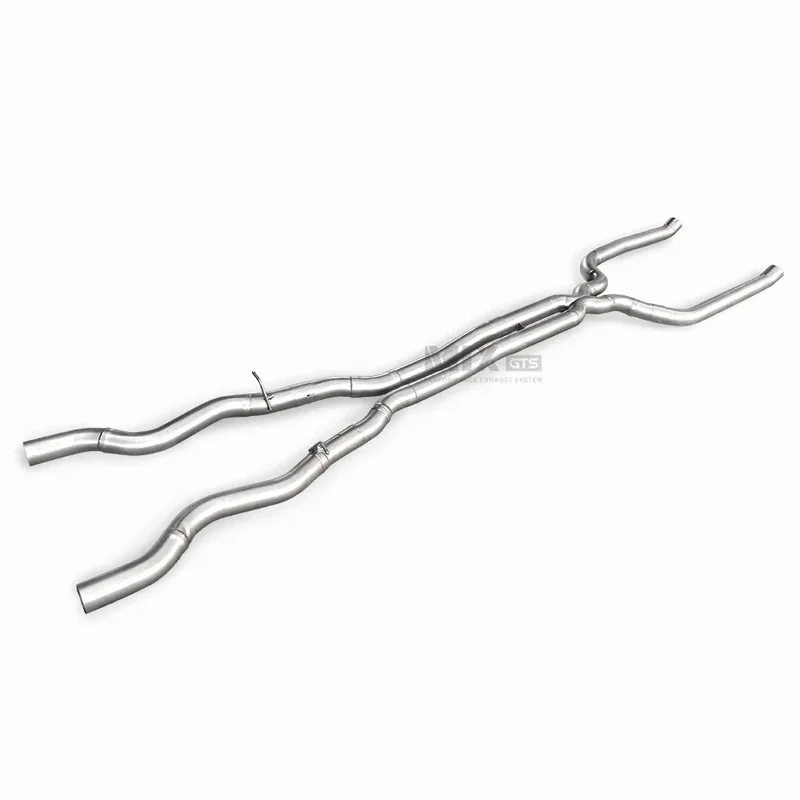 High Exhaust Modified Racing Performance M550 M550i G30 N63 4.4tt 2017-2022 Stainless Steel Midtube Muffler