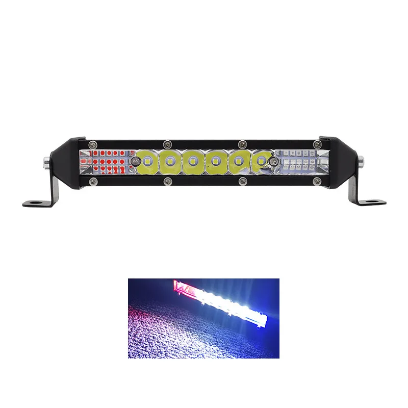 Ultraflache Arbeitslichtleiste 7 Zoll LED-Kombi 4x4 Offroad LED-Lichtleiste für Traktor, Boot, 4WD, 4x4-Lkw, ATV, Scheinwerfer, Seitenlichter