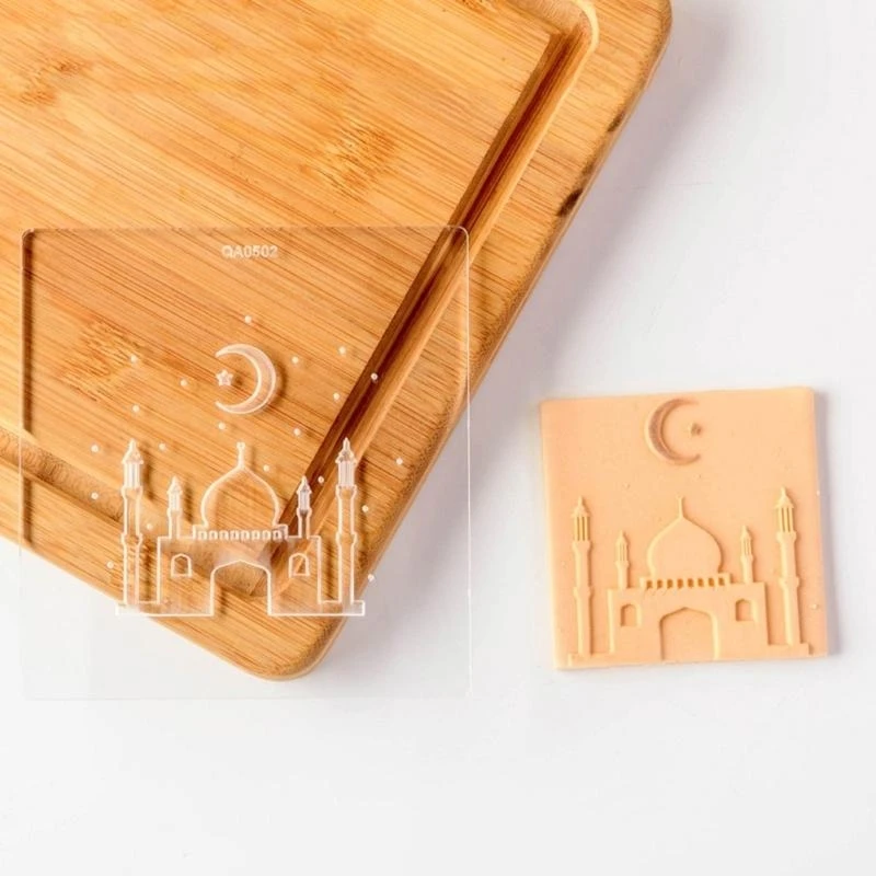 

Plastic Biscuit Mold Cookie Mold for Eid Celebration Islamic Party Cake Supplies