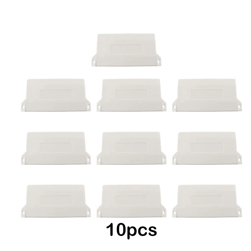 10 عبوات/وحدة سهلة الاستبدال ومصنوعة بشرائح أوزان سفلية عمودية من مادة البولي فورمالديهايد #1