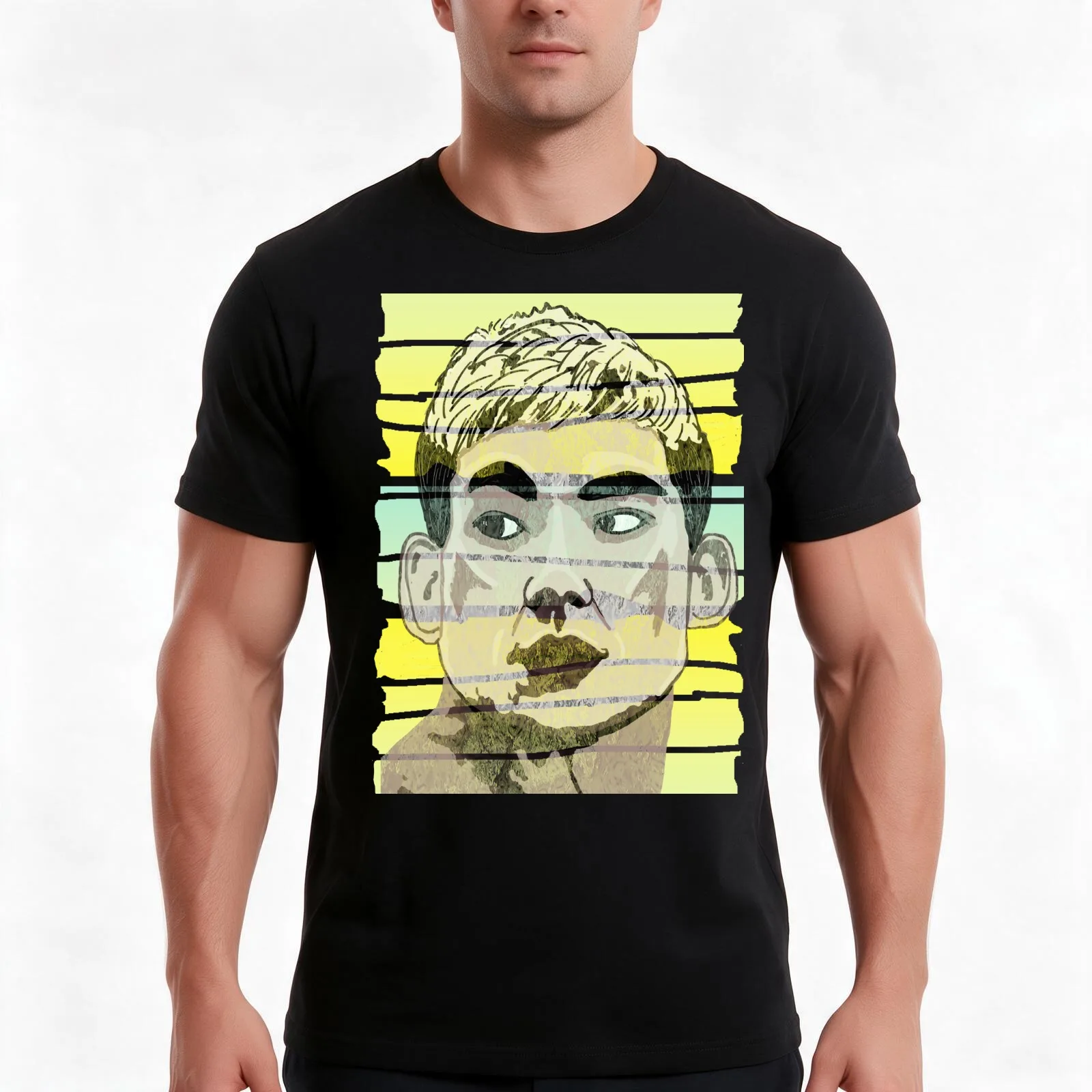 William Sharpe Rodney in Giri Haji actor T-Shirt Summer Casual Cotton Tee Oversized Streetwear Tops Vintage Graphic Print