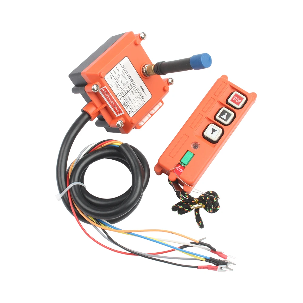 F21-2S interruptor de rádio industrial sem fio controle remoto elétrico talha motor enrolamento sandblast switches