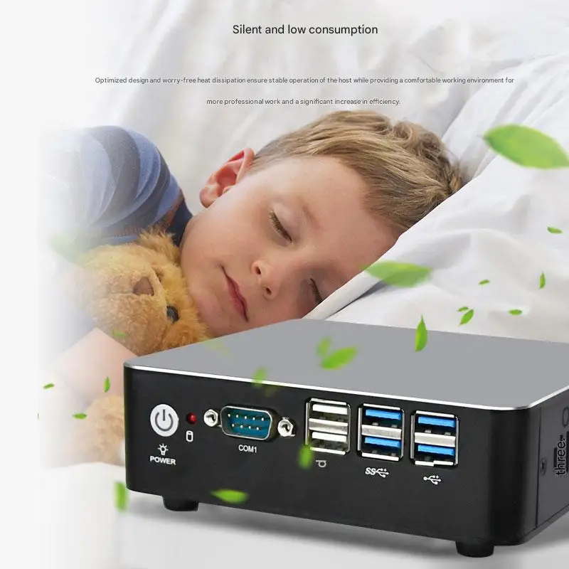 كمبيوتر صغير Intel DDR4 MFC-1801 كمبيوتر مكتبي صغير 6 * COM 2 * PCIE صغير لخادم المكاتب المنزلية نموذج الأعمال الأكثر مبيعًا #6