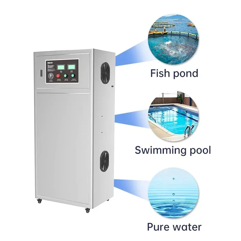 30G/h for aquaculture, fish farm water treatment, swimming pool ozone water treatment