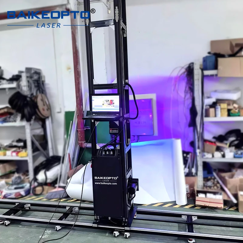New Version Automatic Vertical Wall Printing Machine I1600 Printhead Wall Printer for Long-Term Image Preservation