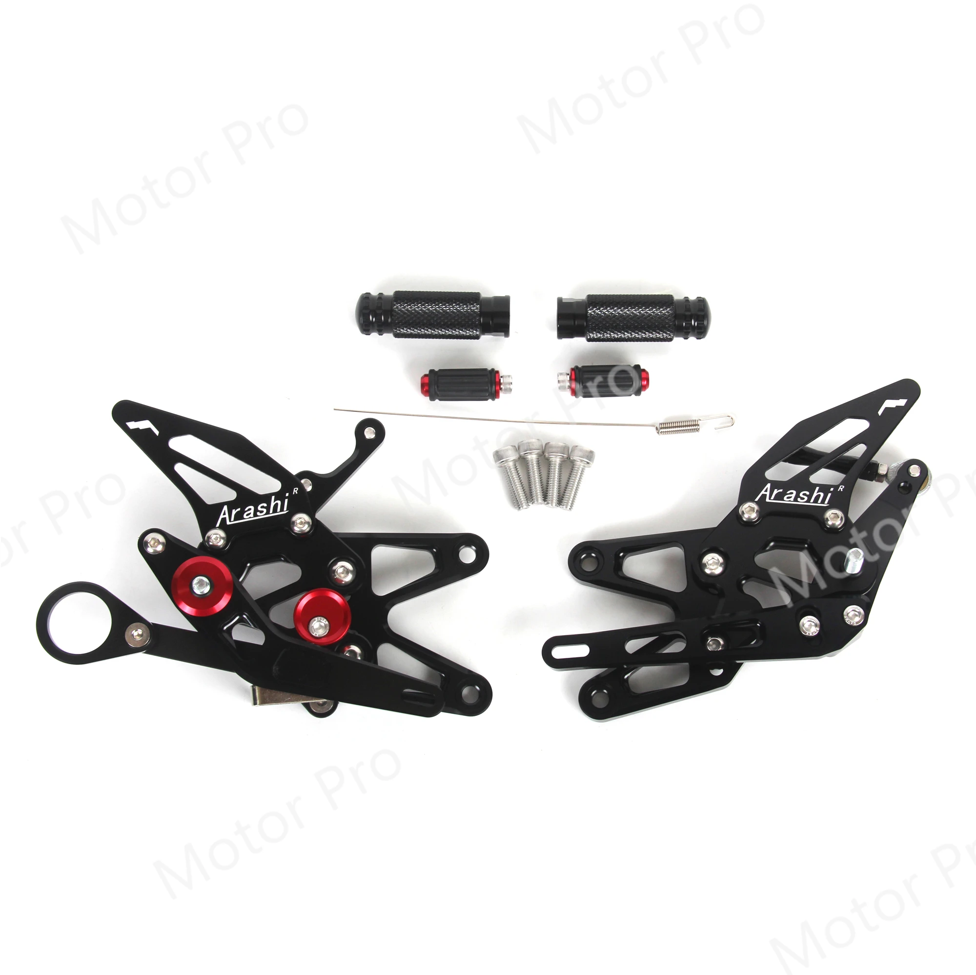 Adjustable Footrests For BMW S1000RR 2009 2010 2011 2012 2013 2014 S 1000 RR 1000RR CNC Footrests Foot Pegs Rearset Rear Set