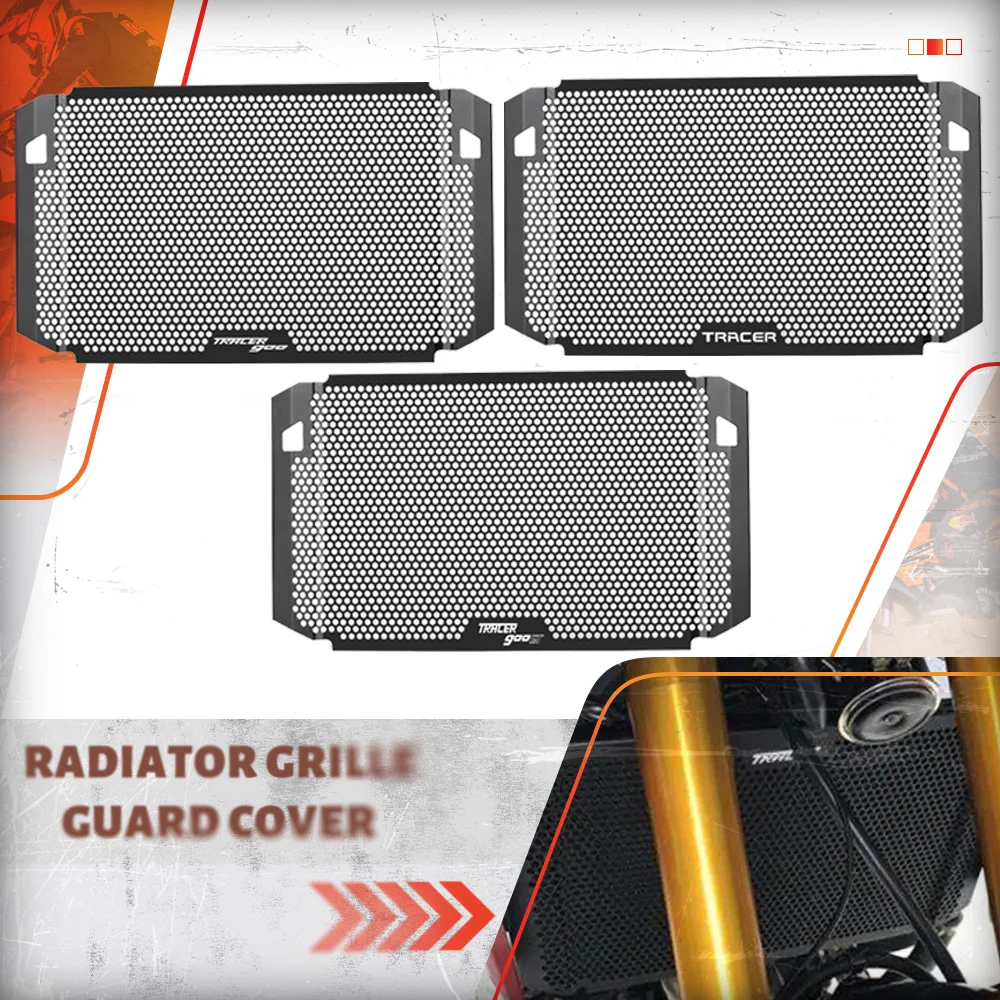 

For Yamaha Tracer 900GT Tracer900 Tracer900gt 2015 2016 2017 2018 2019 2020 Radiator Grille Guard Cover Protector Parts 900 GT