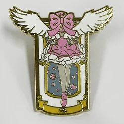 Magical girl anime Cardcaptor Sakura Clow Cards enamel pin metal badge kawaii brooches Jewelry Collectibles Gifts
