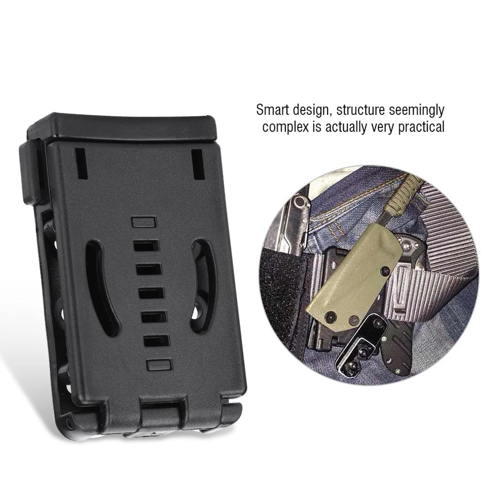 Scabbard Belt Scabbard Clamp Sheath Scabbard Camping Multifunctional Knife K Sheath Scabbard Clamp Waist Back Belt Clip