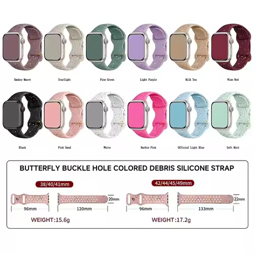 Sports Silicone Strap for Apple Watch Band Ultra 3 2 49mm 46mm 42mm 45mm 44mm 40 41mm Bracelet IWatch Series 11 10 9 8 7 6 SE 3 - Image 2