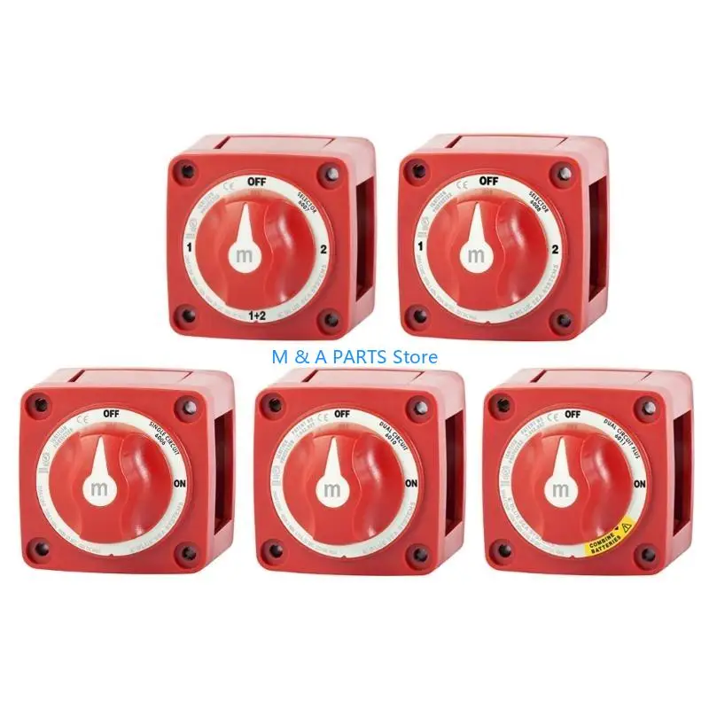 U1JF 2/3/4 Position 12V-48V 300A M-Series Waterproof Ignition Battery Isolator Switch