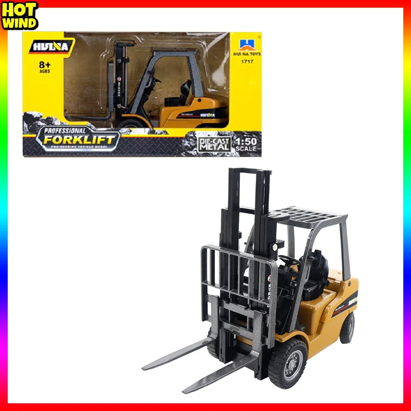 

1: 50 Engineering Trucks Alloy Forklifts Children's Toy Cars Truck Models Decorations Boy Gifts