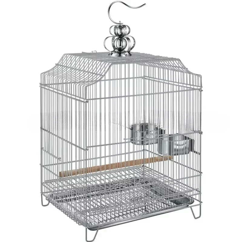 Outdoor Feeder Bird Cages Parrot Decoration Garden Budgie Pigeon Bird Cages Accessories Small Jaula Pajaros Pet Products