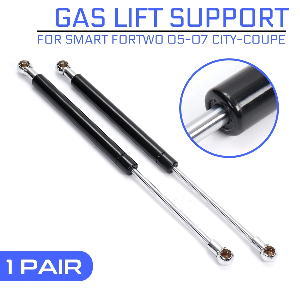 

Car Rear Tailgate Trunk Shock Strut Bars Support Props Rod Arm Gas Spring Struts For Smart Fortwo 2005-2007 City-Coupe 113000013