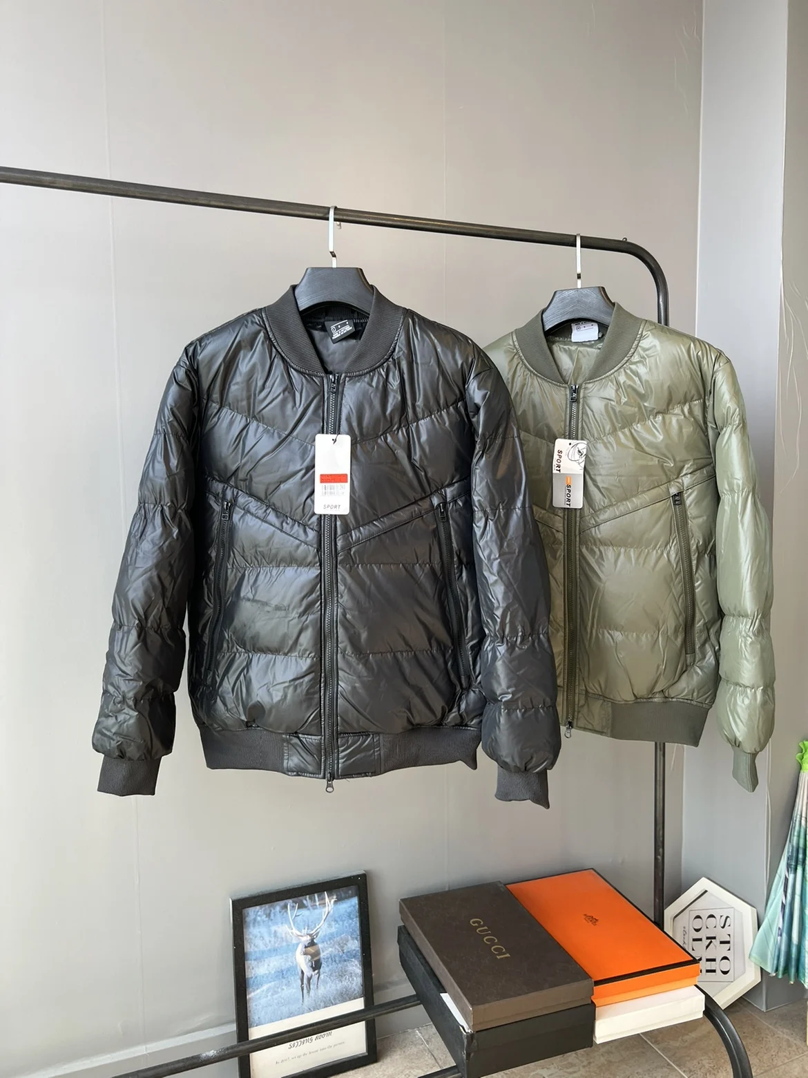 

Thickened Cotton Jacket Men's Winter Leisure Sports Flight Style Baseball Collar Motorcycle Fashion Warm Coat for Youth