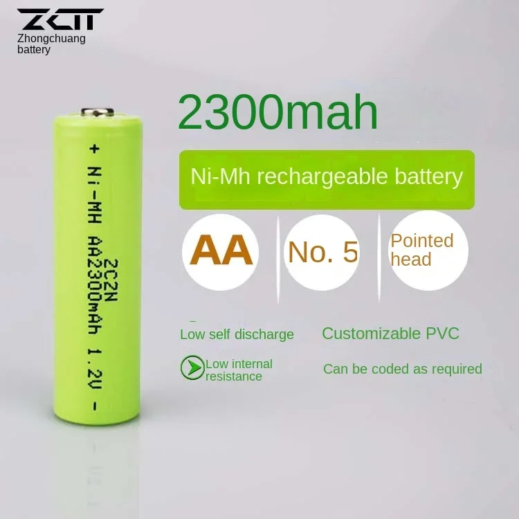 High Capacity NiMH Rechargeable Batteries for KTV Microphone - Factory Direct