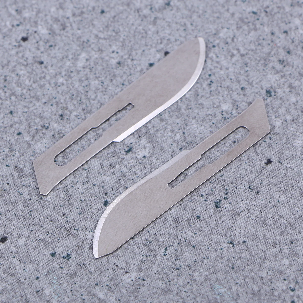 10 PCS Multifunctional Stainless Steel Blades Surgical Blades - Size 10 (Silver) Surgical blade