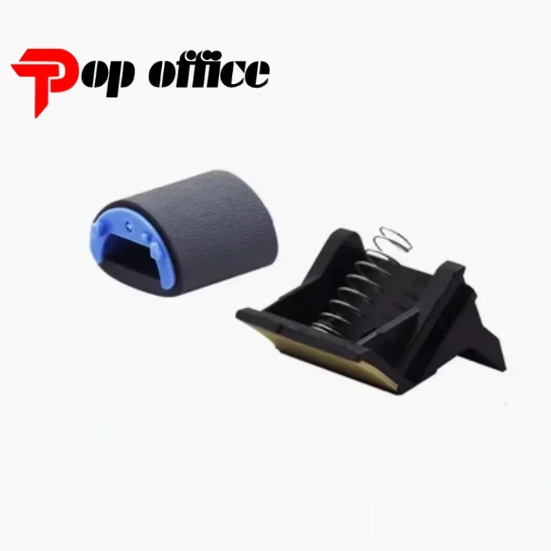 1SETS Paper Jam Roller Kit for HP LaserJet 1010 1012 1015 1020 3020  Maintenance Pickup Roller RL1-0266 Separation Pad RM1-0648